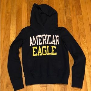 Navy blue AMERICAN EAGLE HOODIE